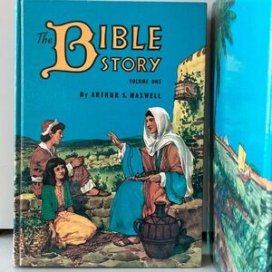 'The Bible Story' Arthur S. Maxwell Illustrated Complete Set 1956